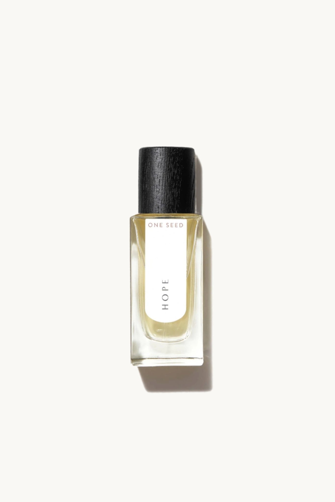 Perfume bottle labeled 'HOPE' on a white background