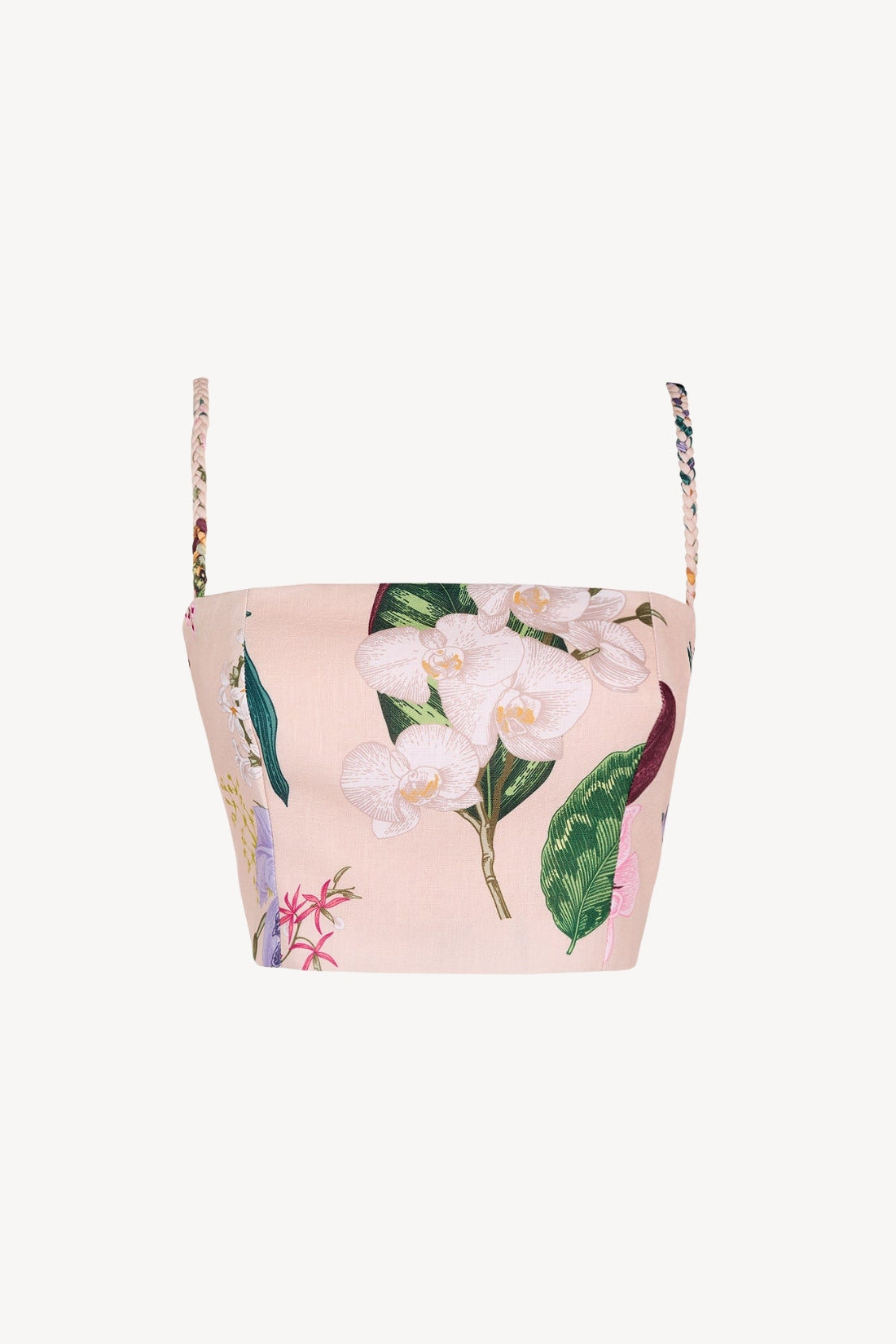 Jazmin Top in Jardin Print Soft Khaki