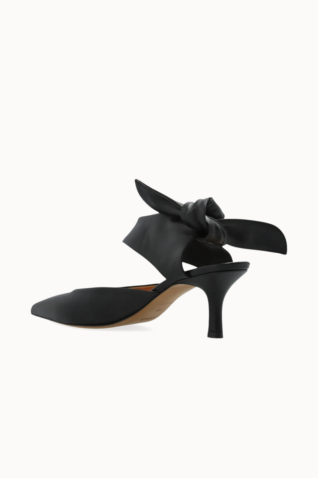 Jodie Knotted Leather Pumps
