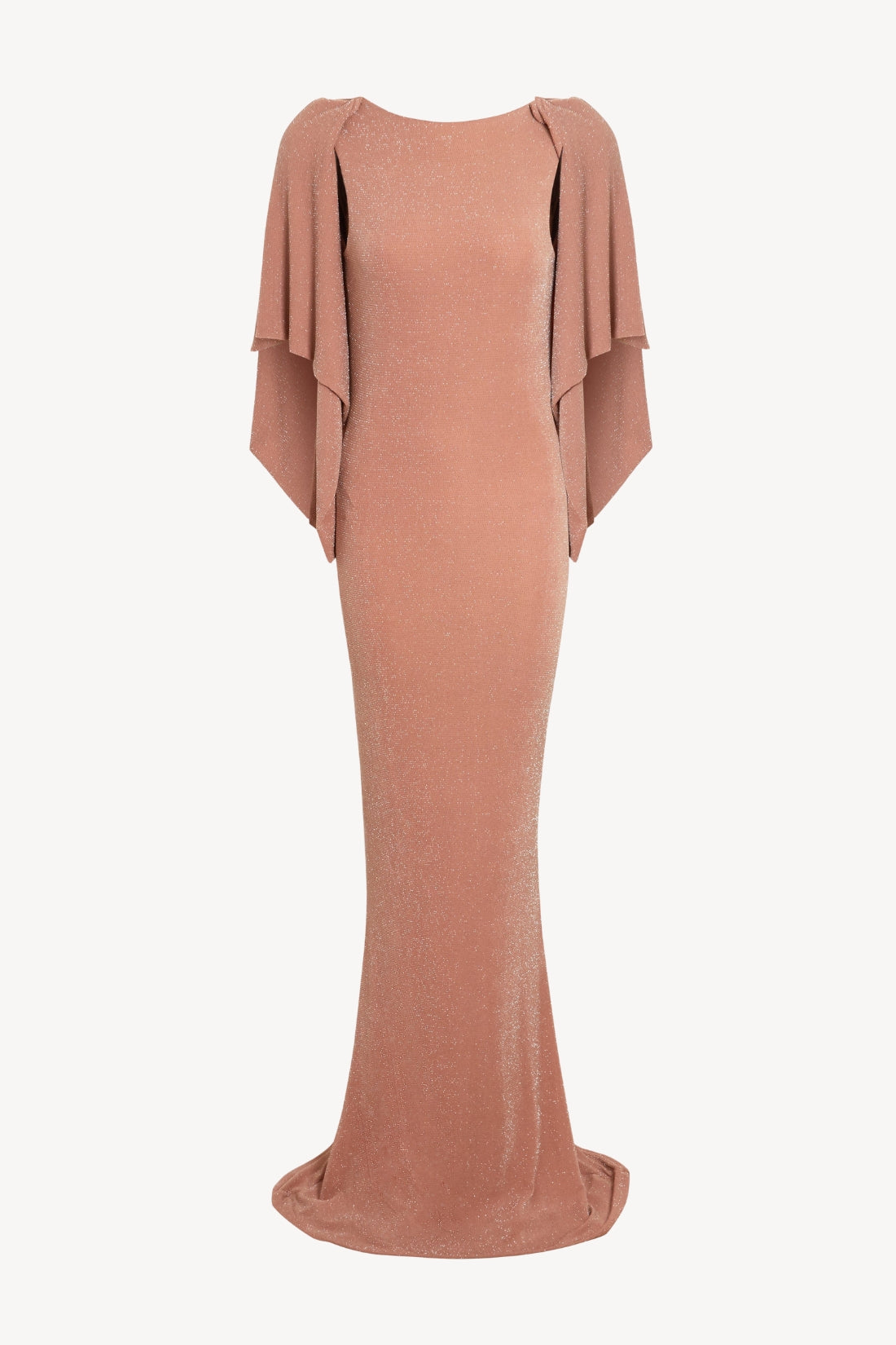 Marilyn Mocha Backless Slip Gown