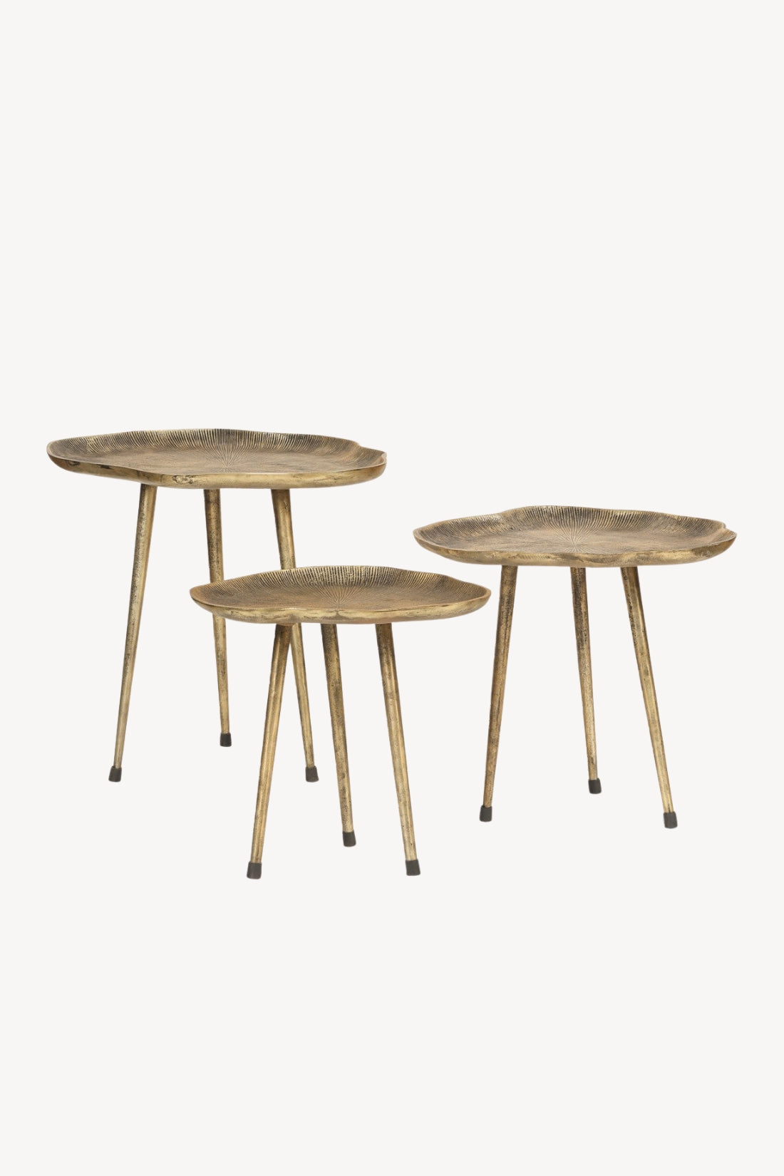 Peafowl nesting tables | Set of 3