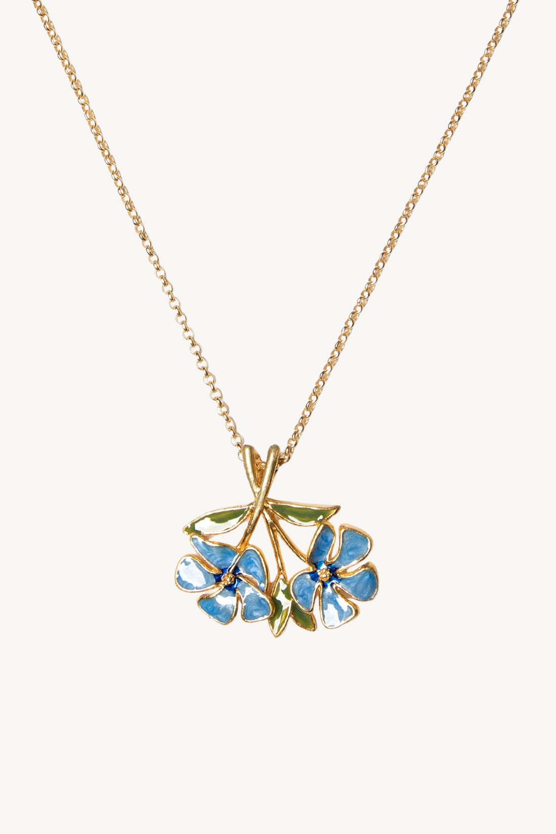 Periwinkle Pendant Necklace