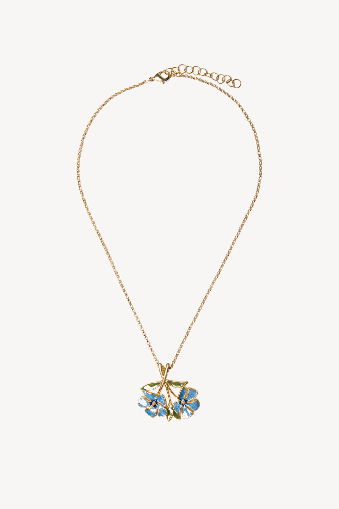 Periwinkle Pendant Necklace