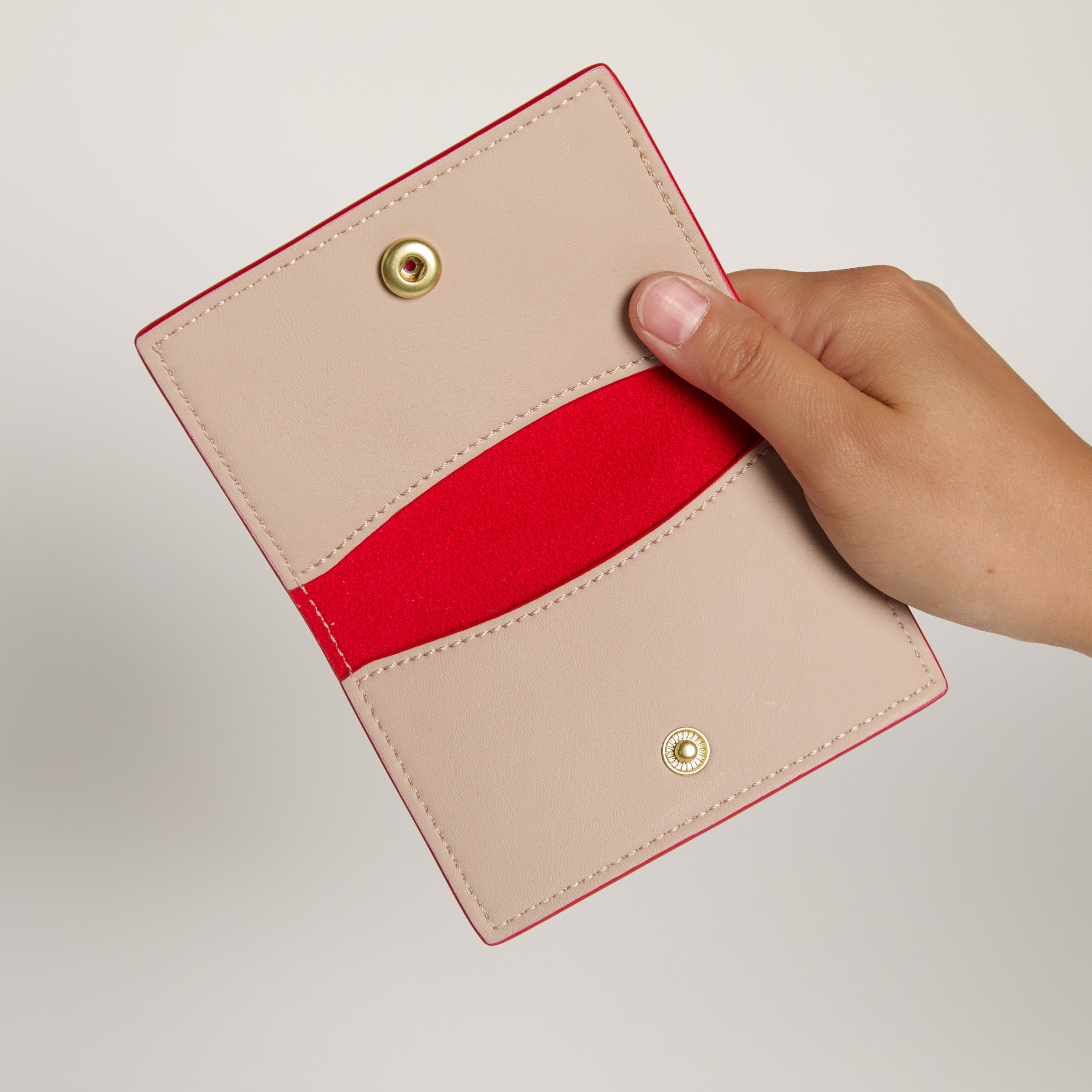 Gala Bifold Vegan Cardholder | Pink