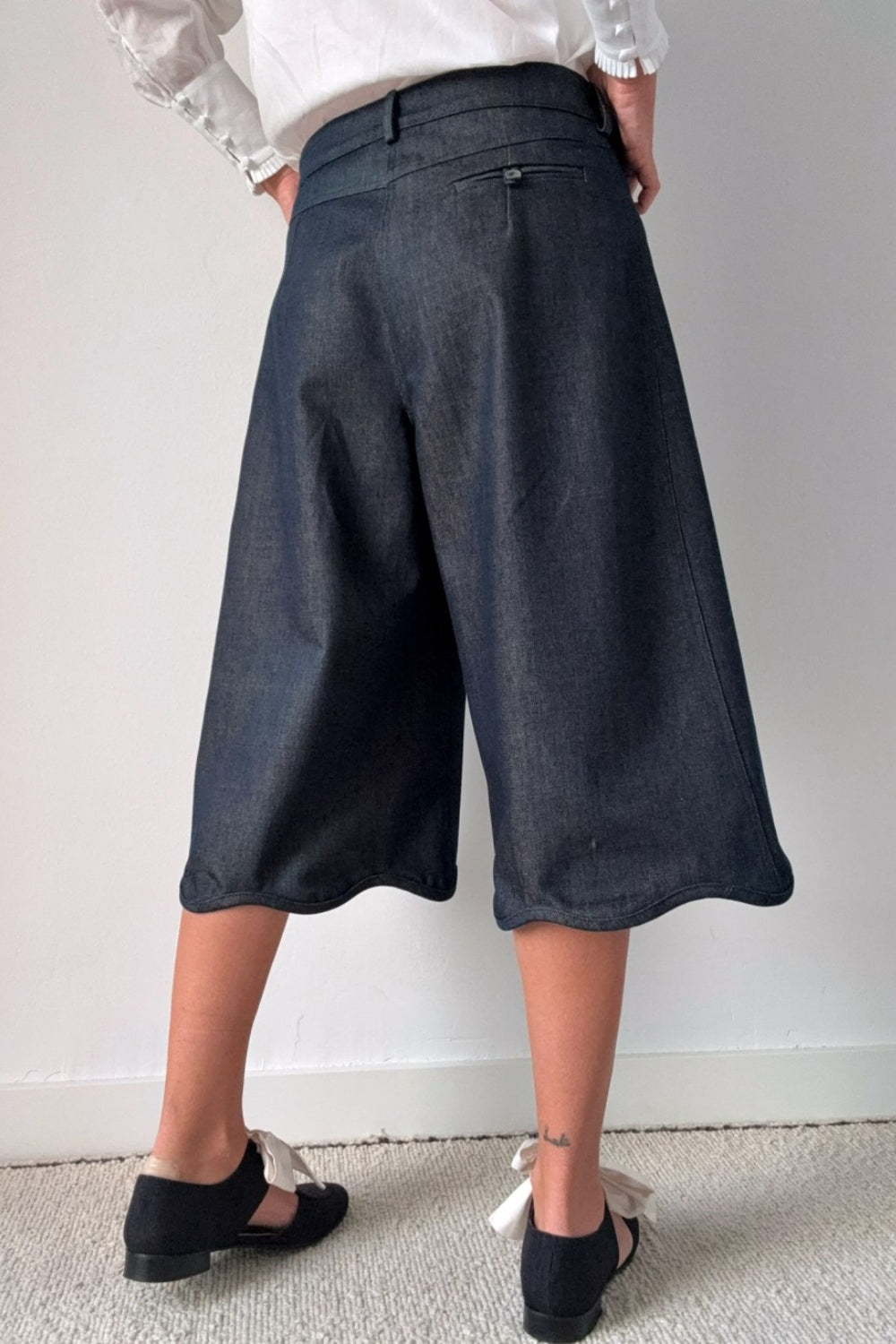 Bermudas Denim Capri