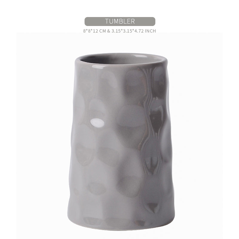 Bring Nature Inside Liquid Bathroom Set Recycled Eco-Clay