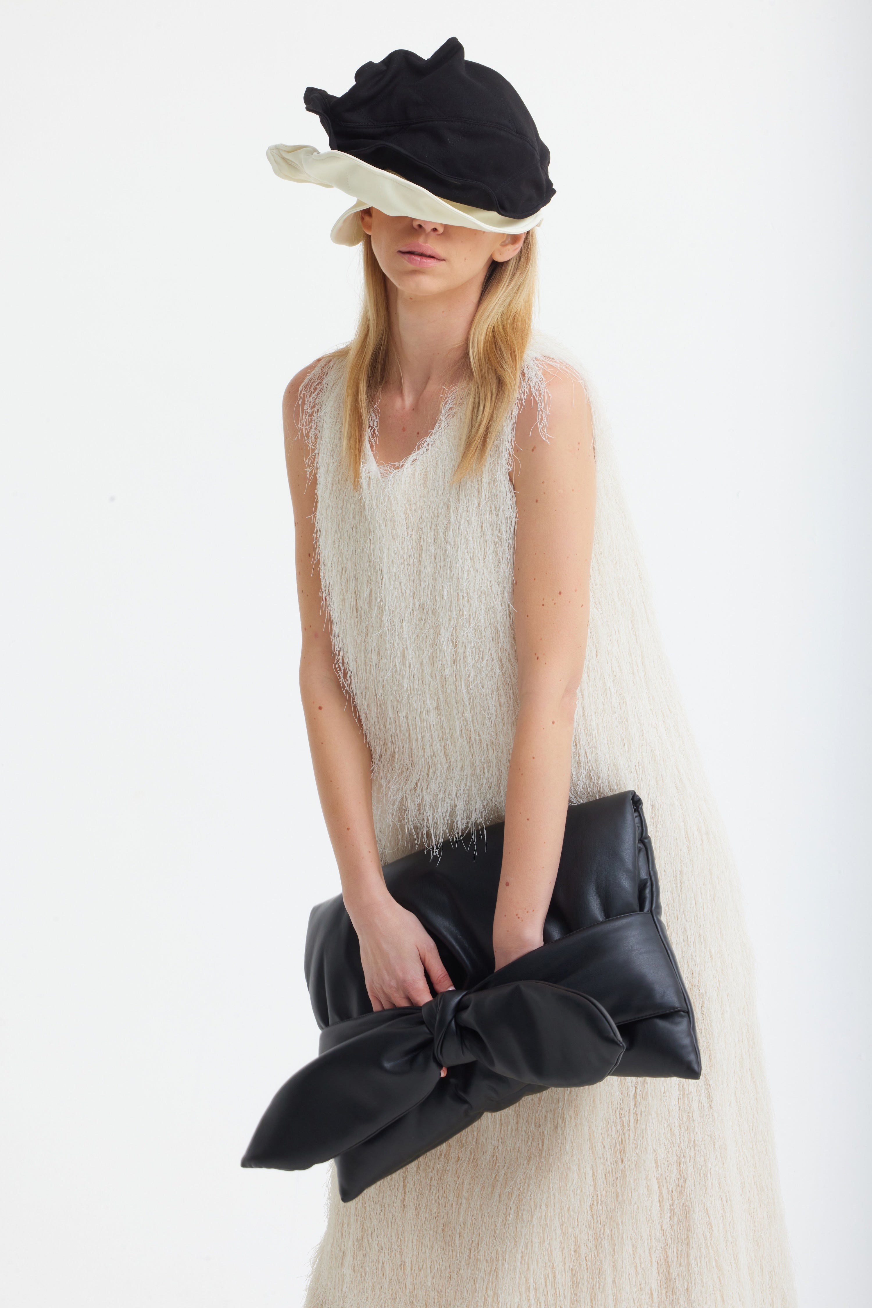 Headpiece | Evening Mini Hat Style | Ivory