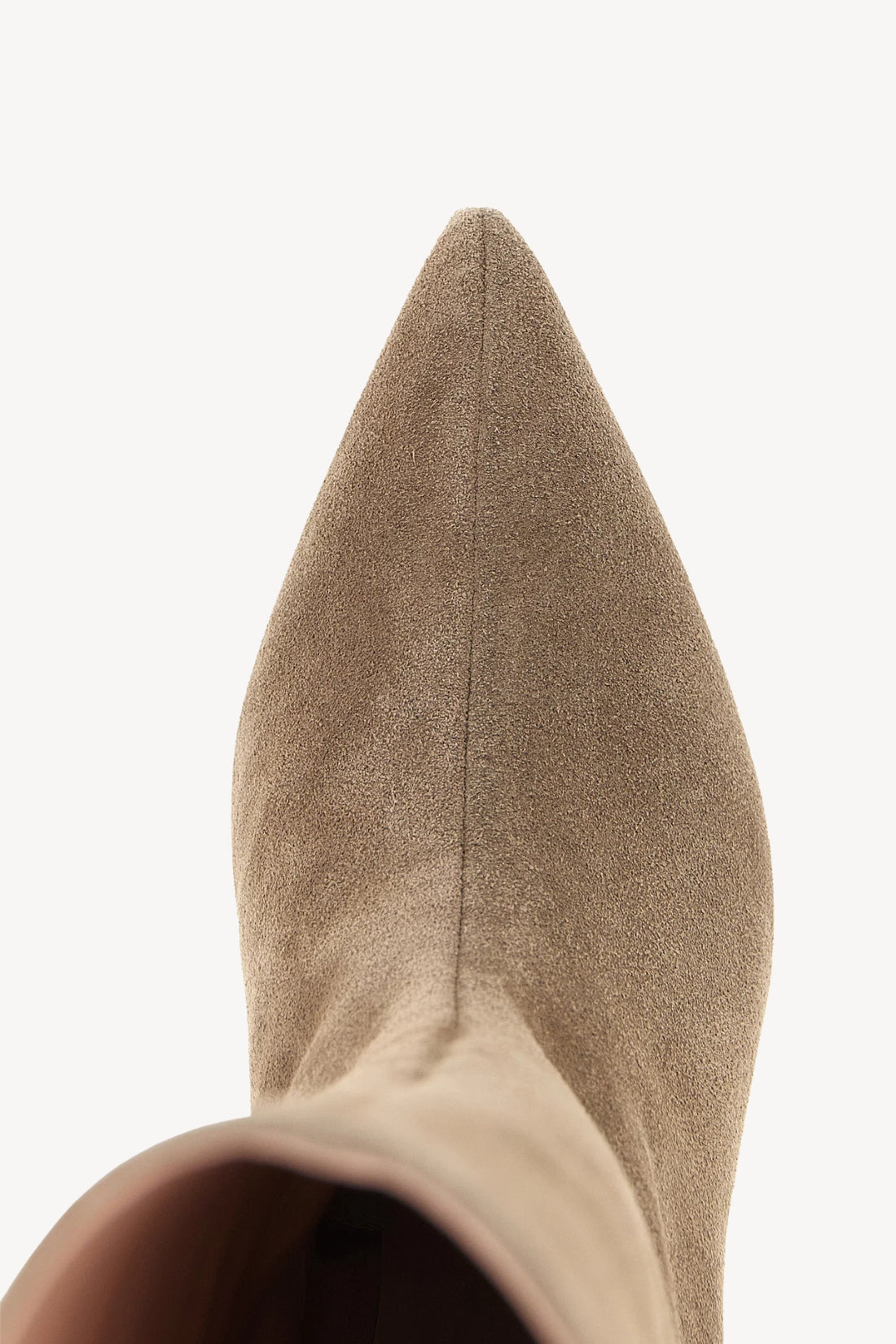 Suede Knee-High Boots