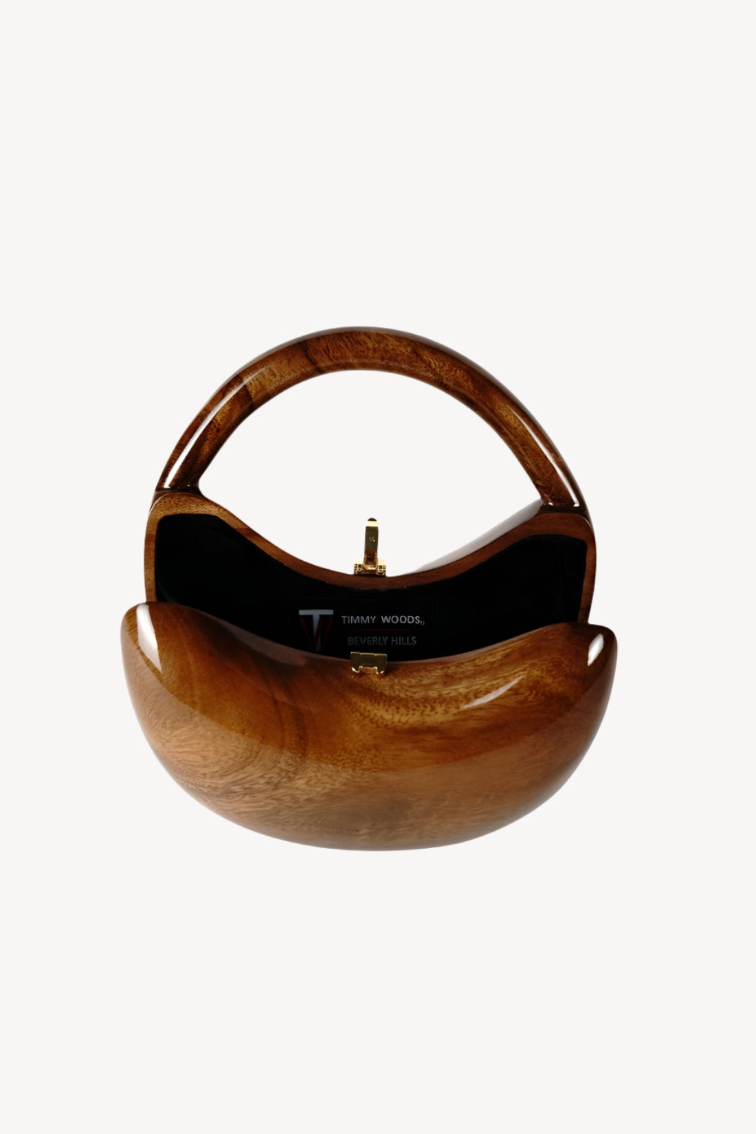 Jackie Natural Wooden Handbag