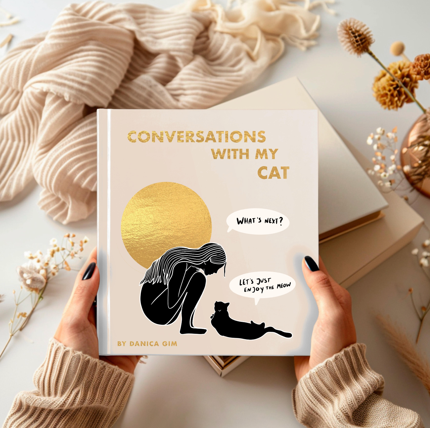 Conversations With My Cat - illustrated book