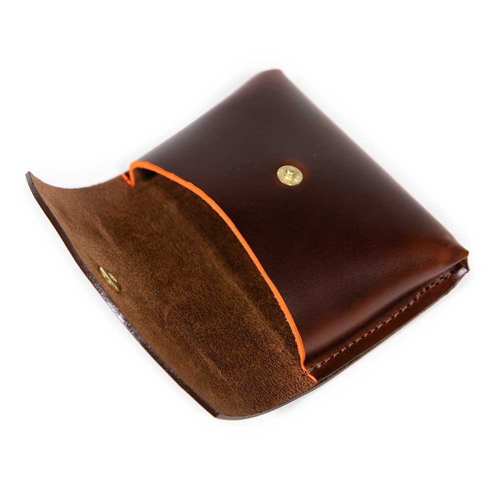 Waxed Leather Wallet and Card Holder