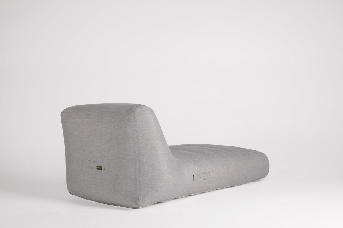 Pool Chaise | Pewter