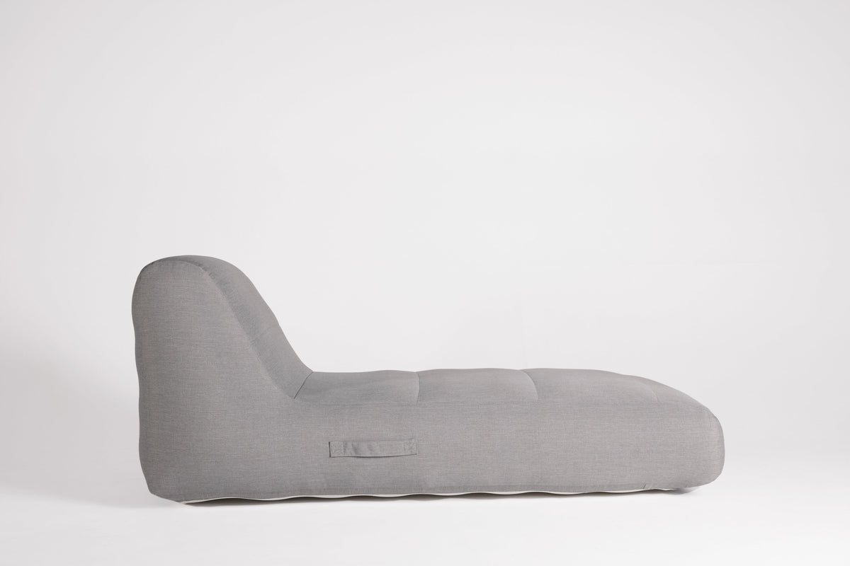 Pool Chaise | Pewter