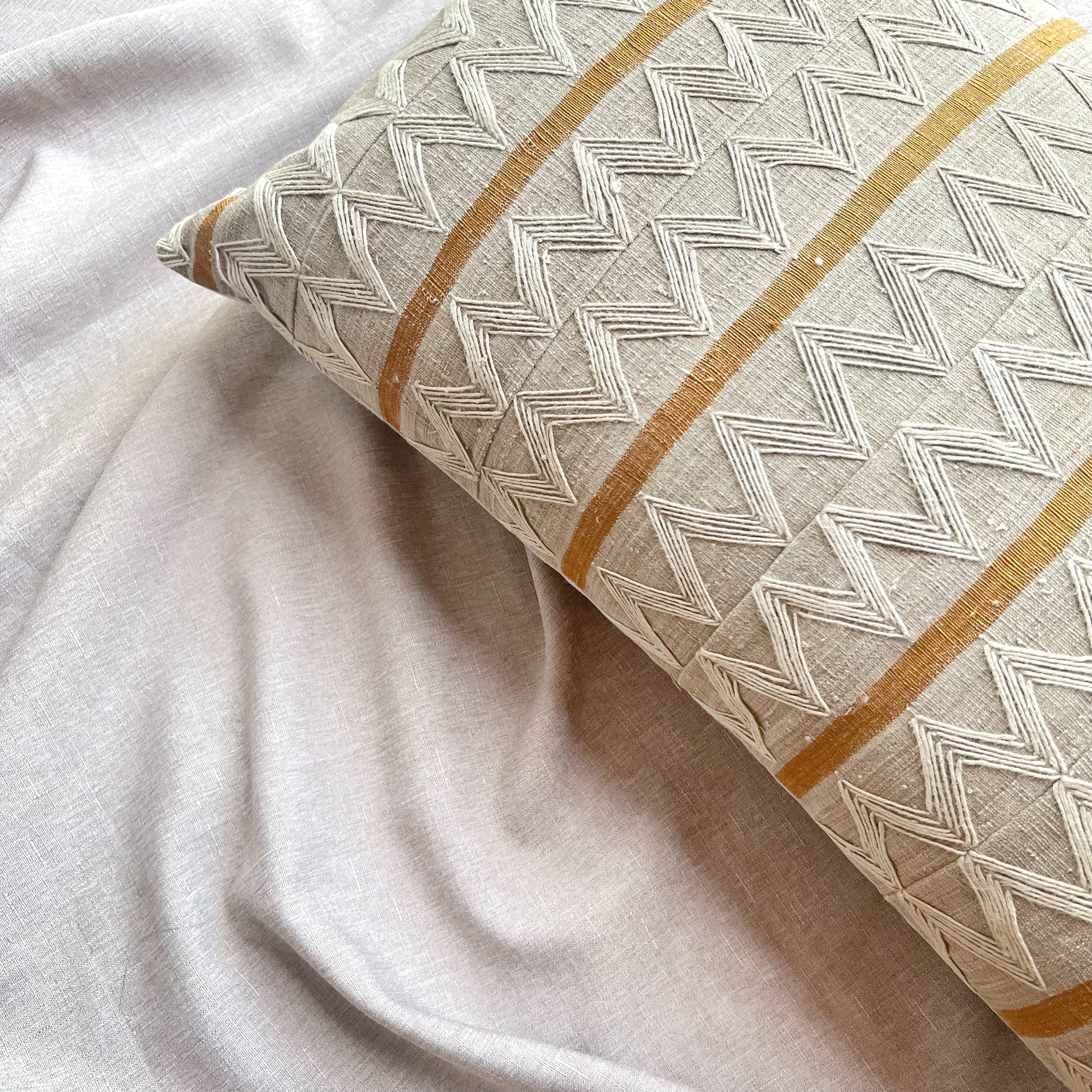 Vintage Fabric Pillow