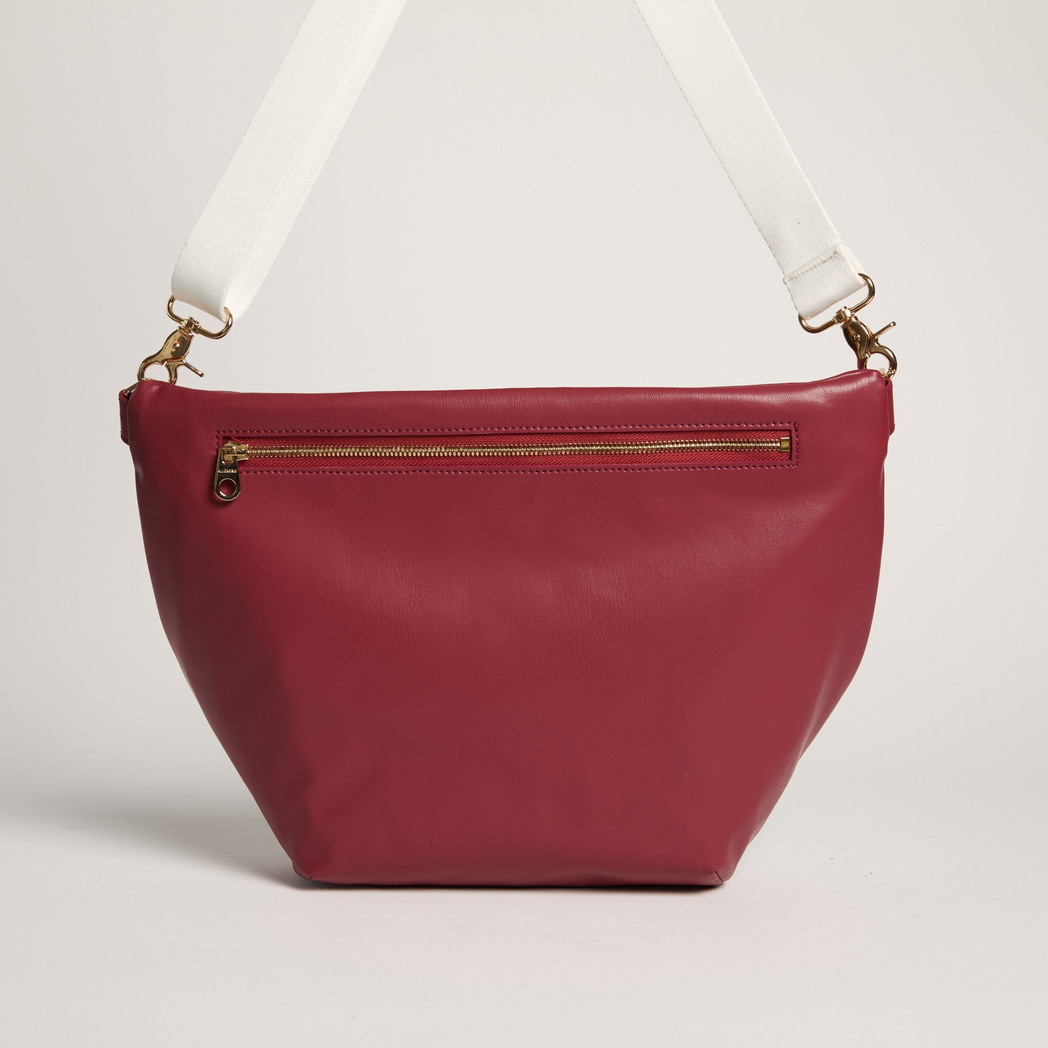 Gala Vegan Hobo Fanny Bag | Wine