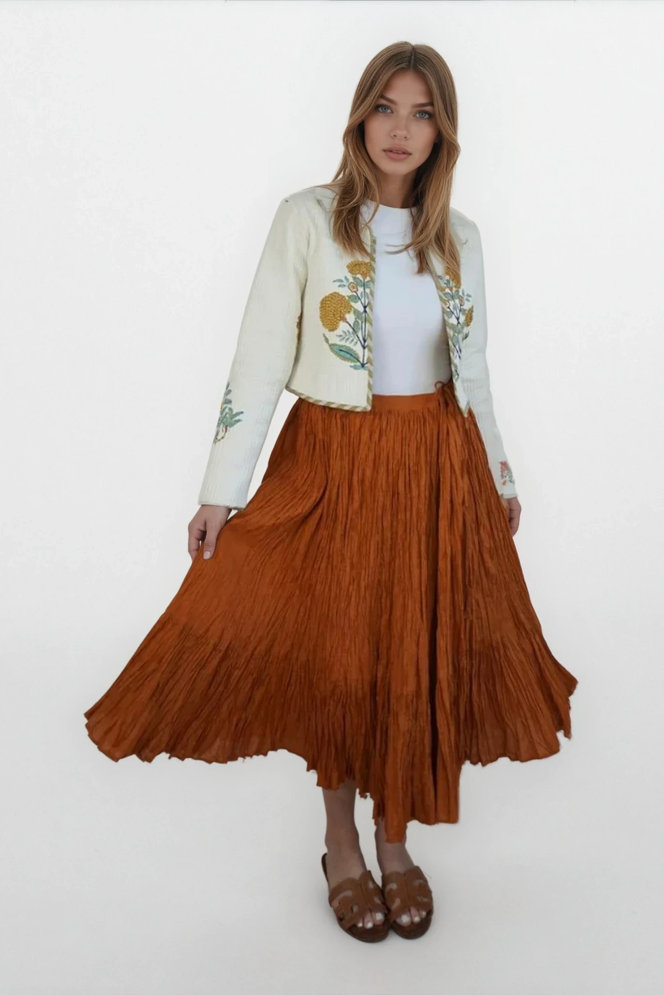 Elton Quilted Jacket | Kabir Floral