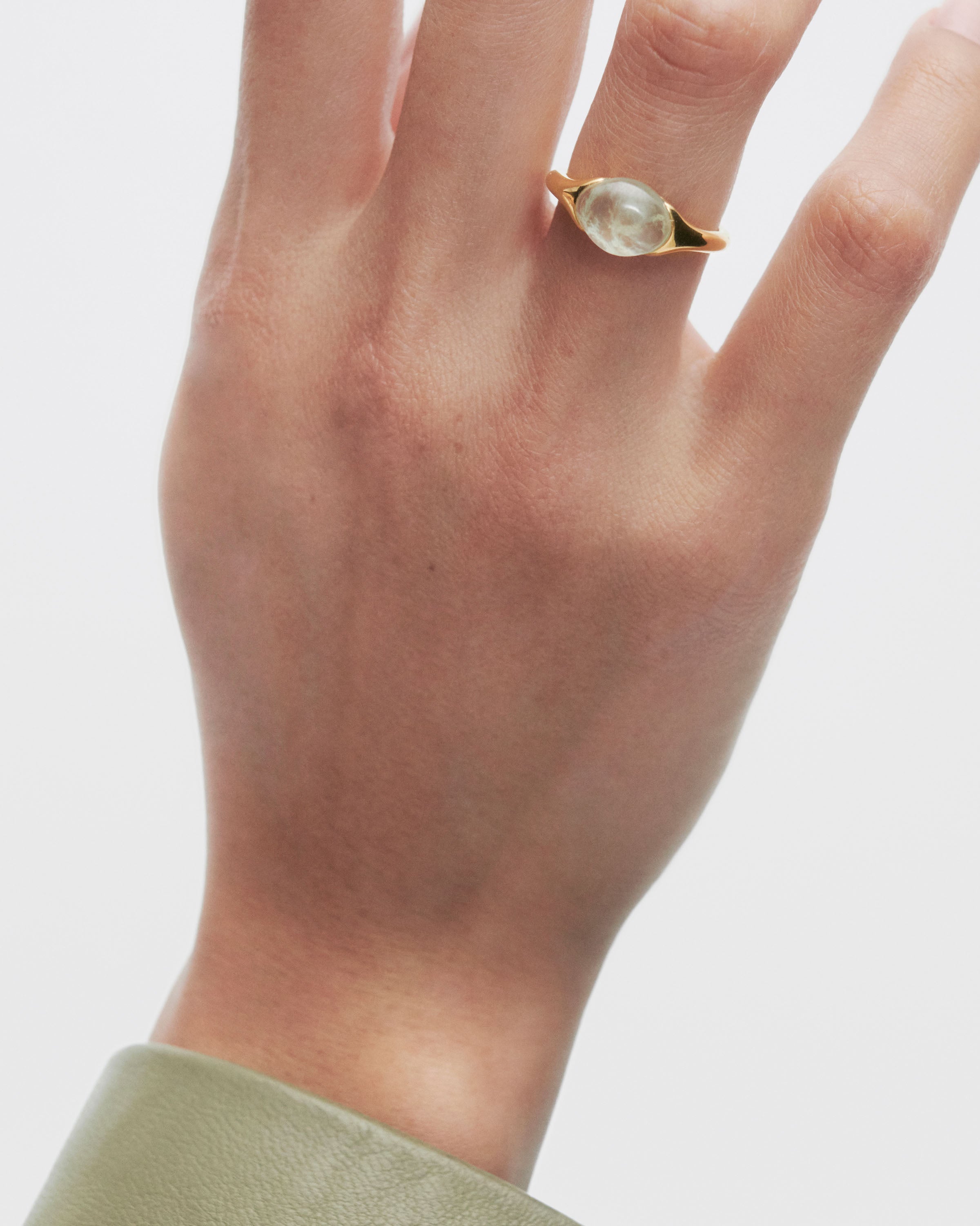 Prehnite Bay ring