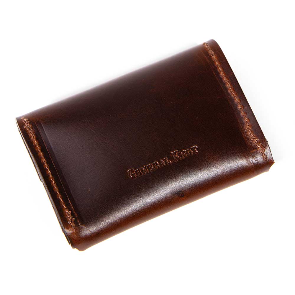 Waxed Leather Wallet and Card Holder