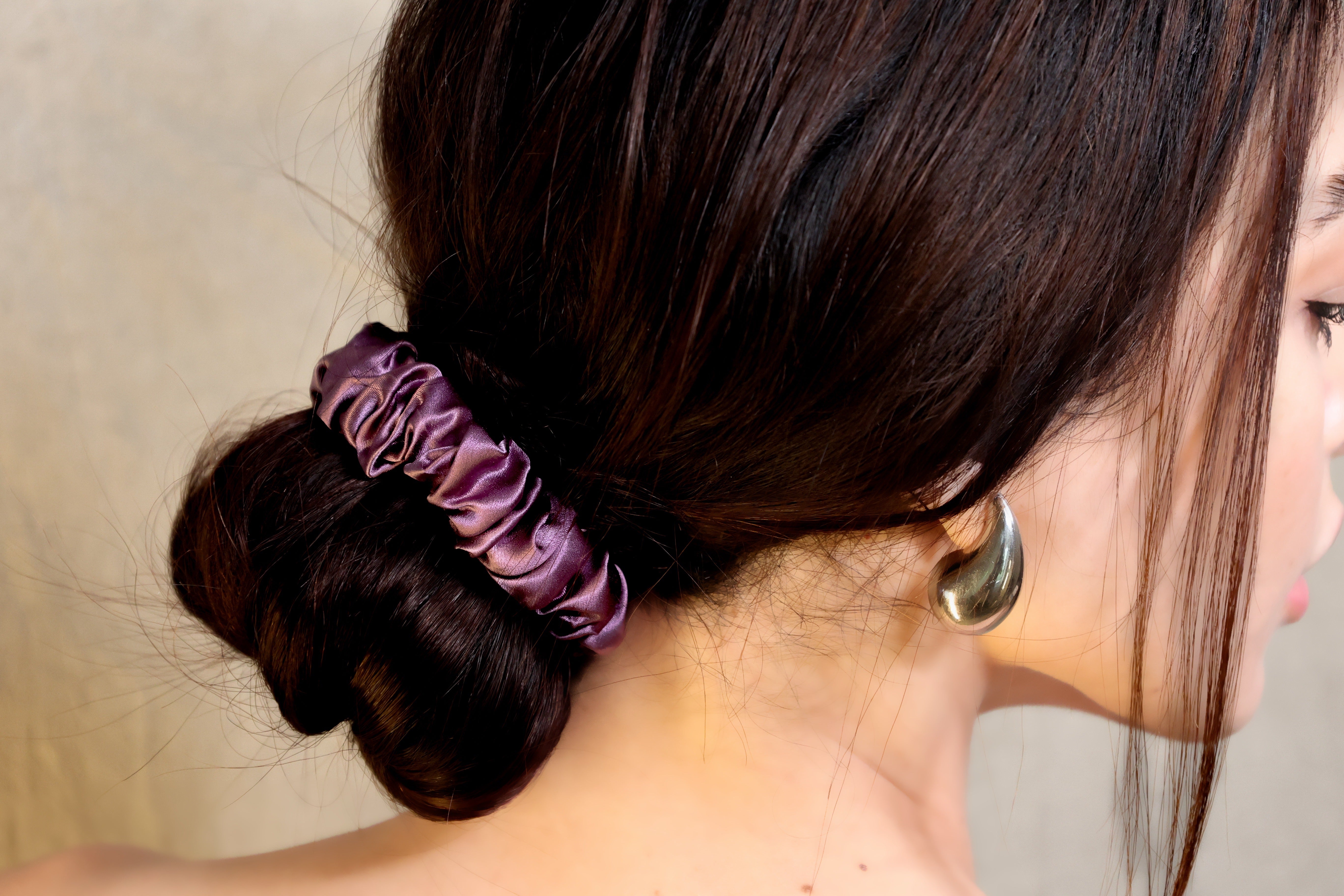 Small Silk Scrunchie