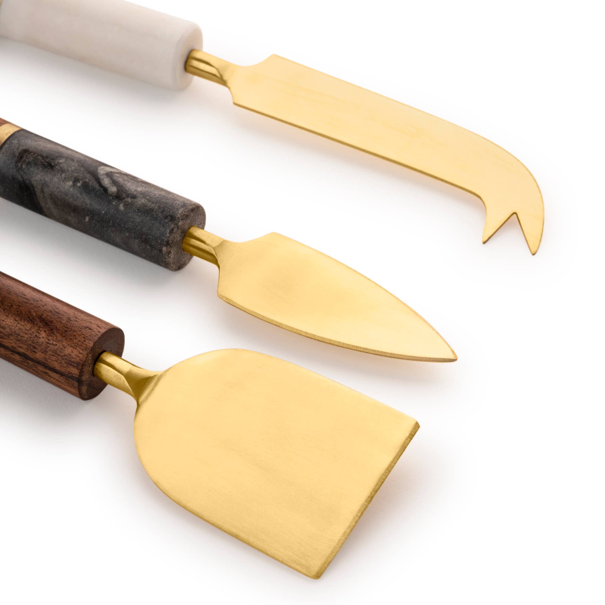 Evora Marble Cheese Knives