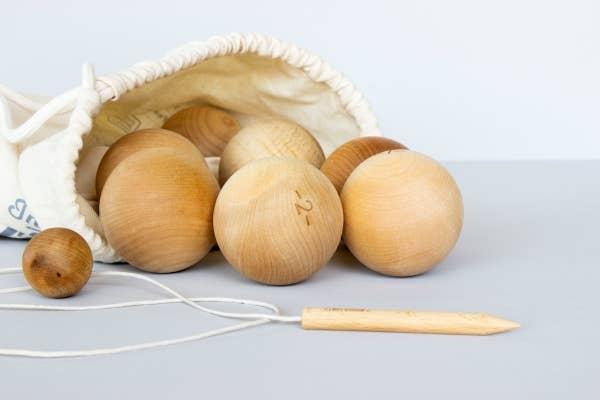 Wooden Boules Game - Petanque