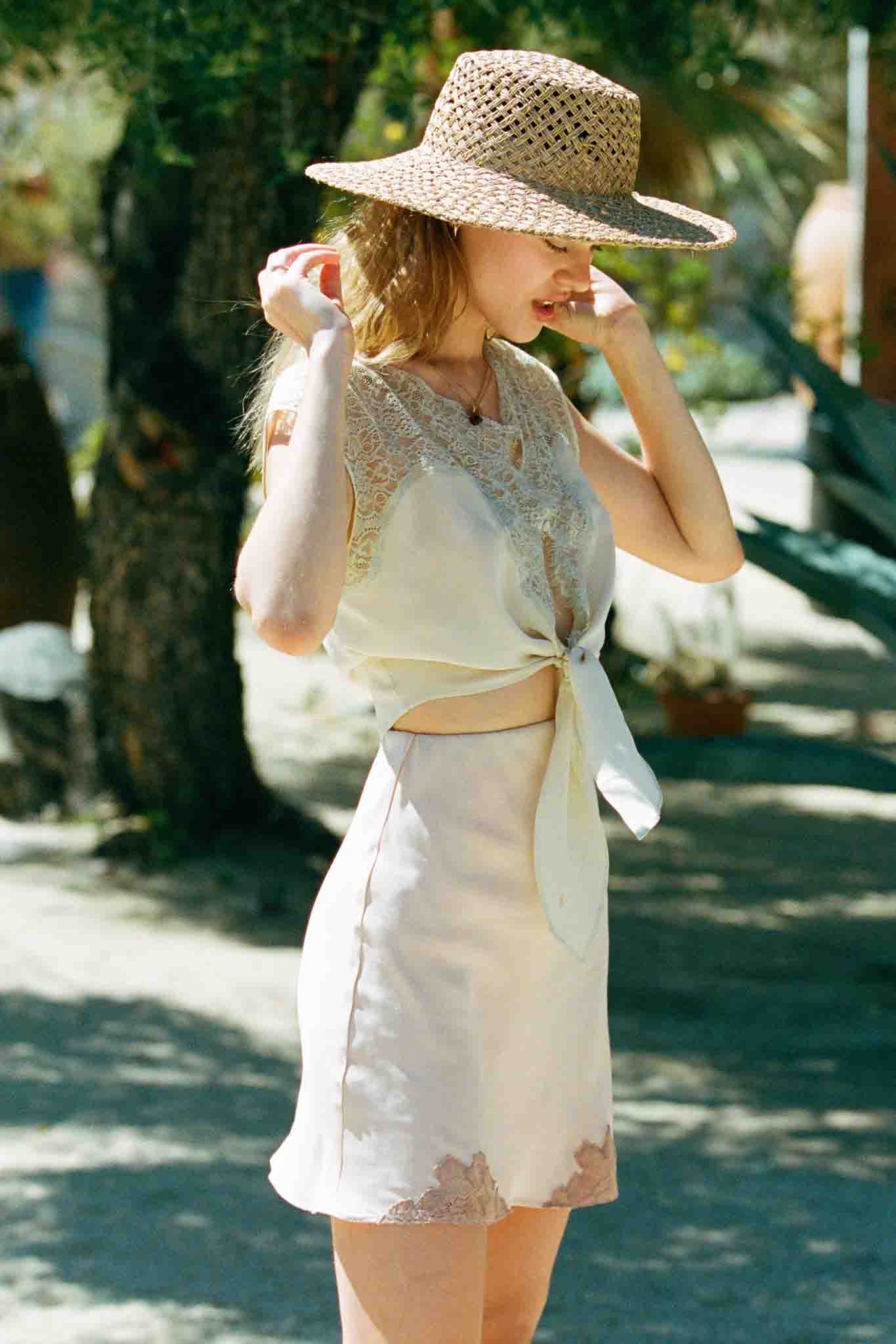 Memphis Skirt in Soft Rose