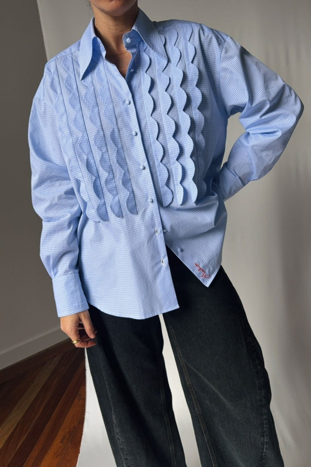 Belinda Signature Blouse | Plaid