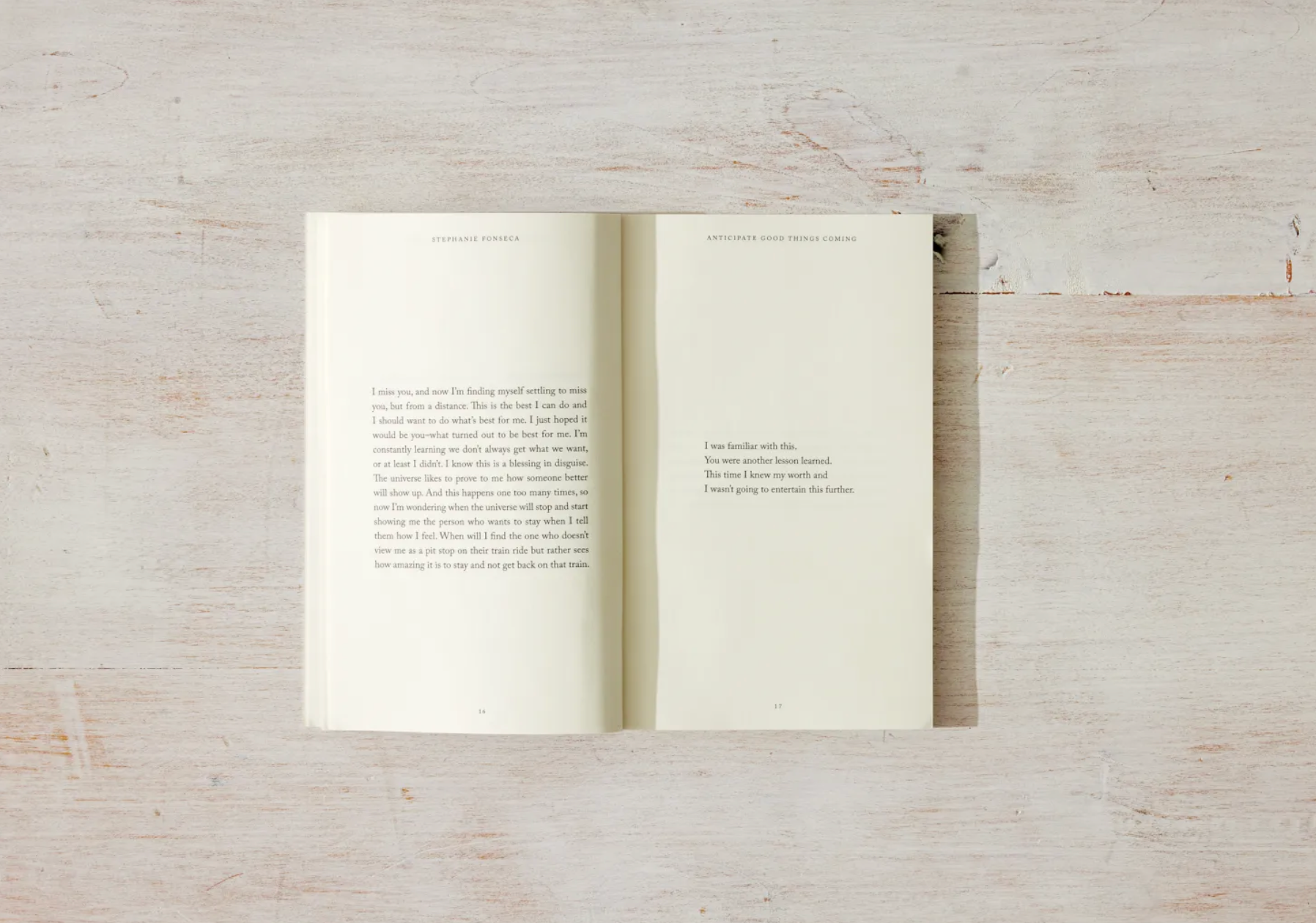 Anticipate Good Things Coming by Stephanie Fonseca