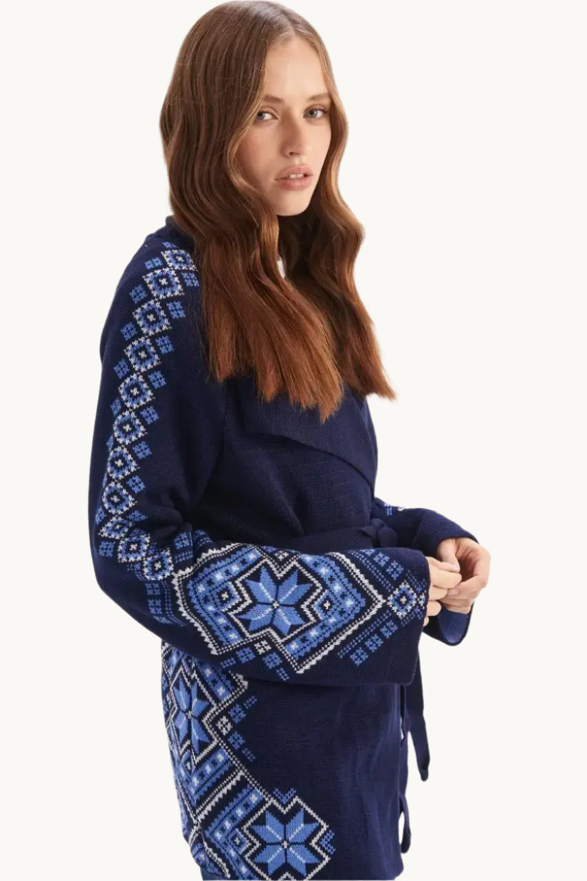 Kristina Knitted Wrap Cardigan