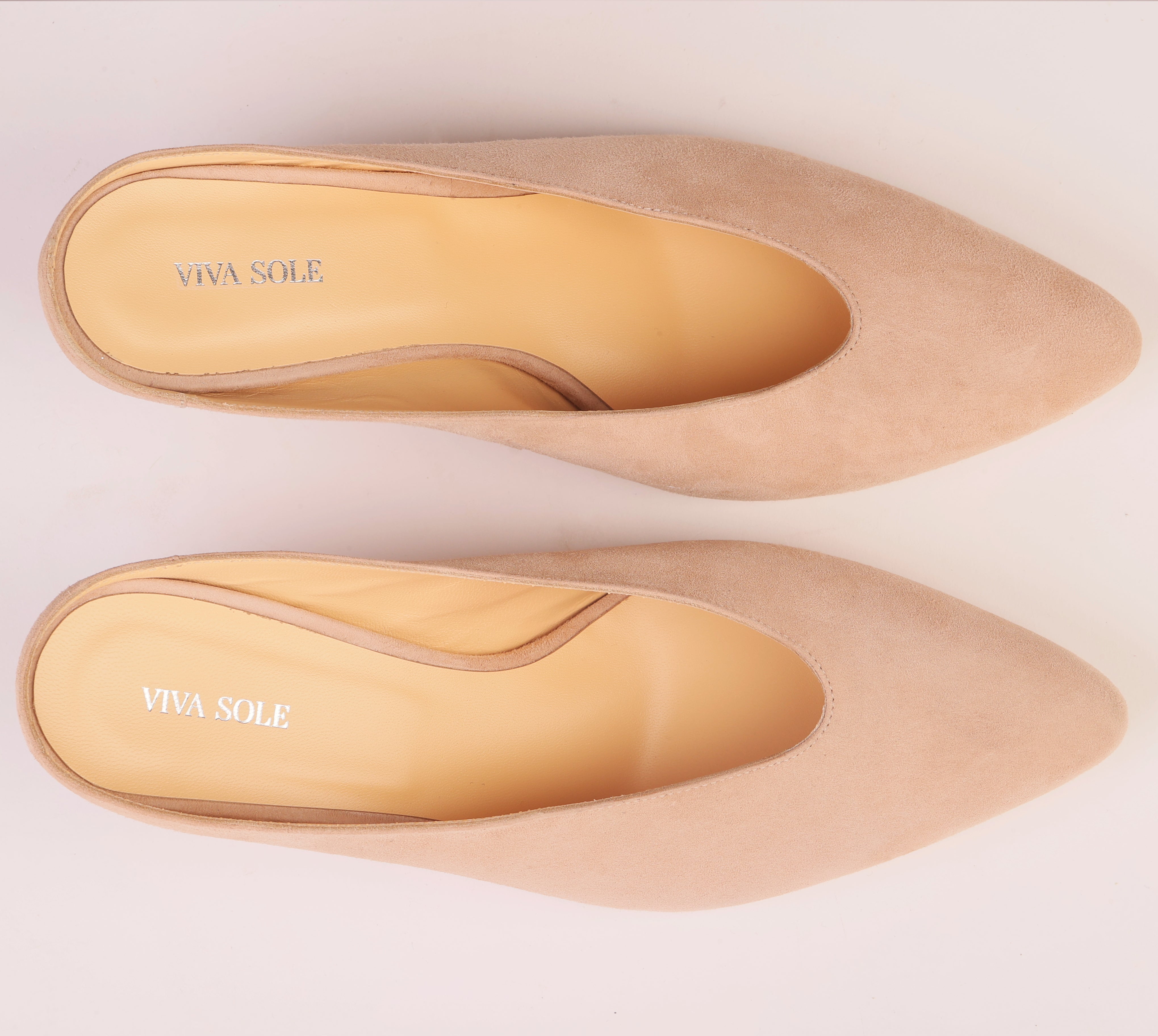 Étoile Wedge | Powder Suede Mule