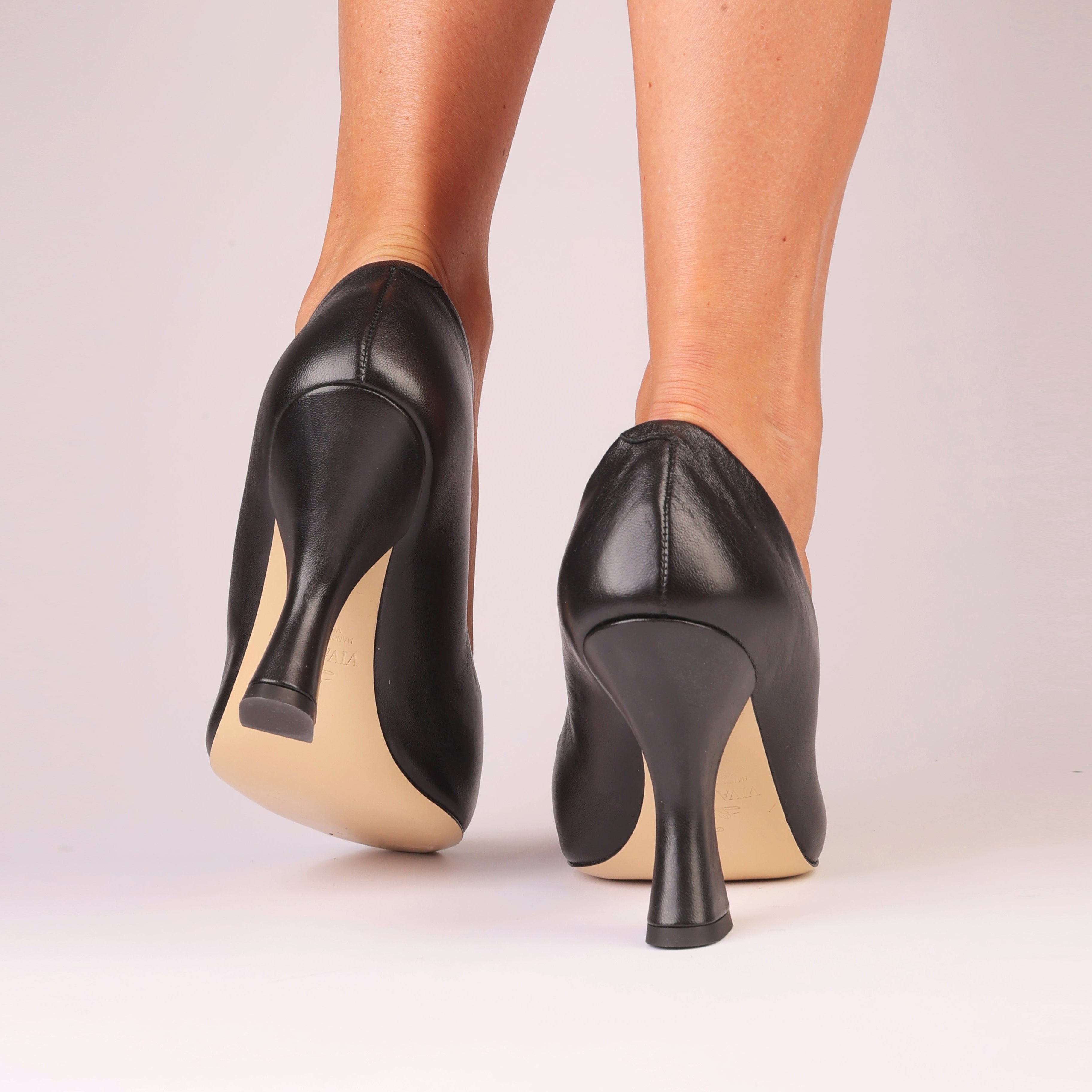 Midnight Muse | Black Nappa Pump