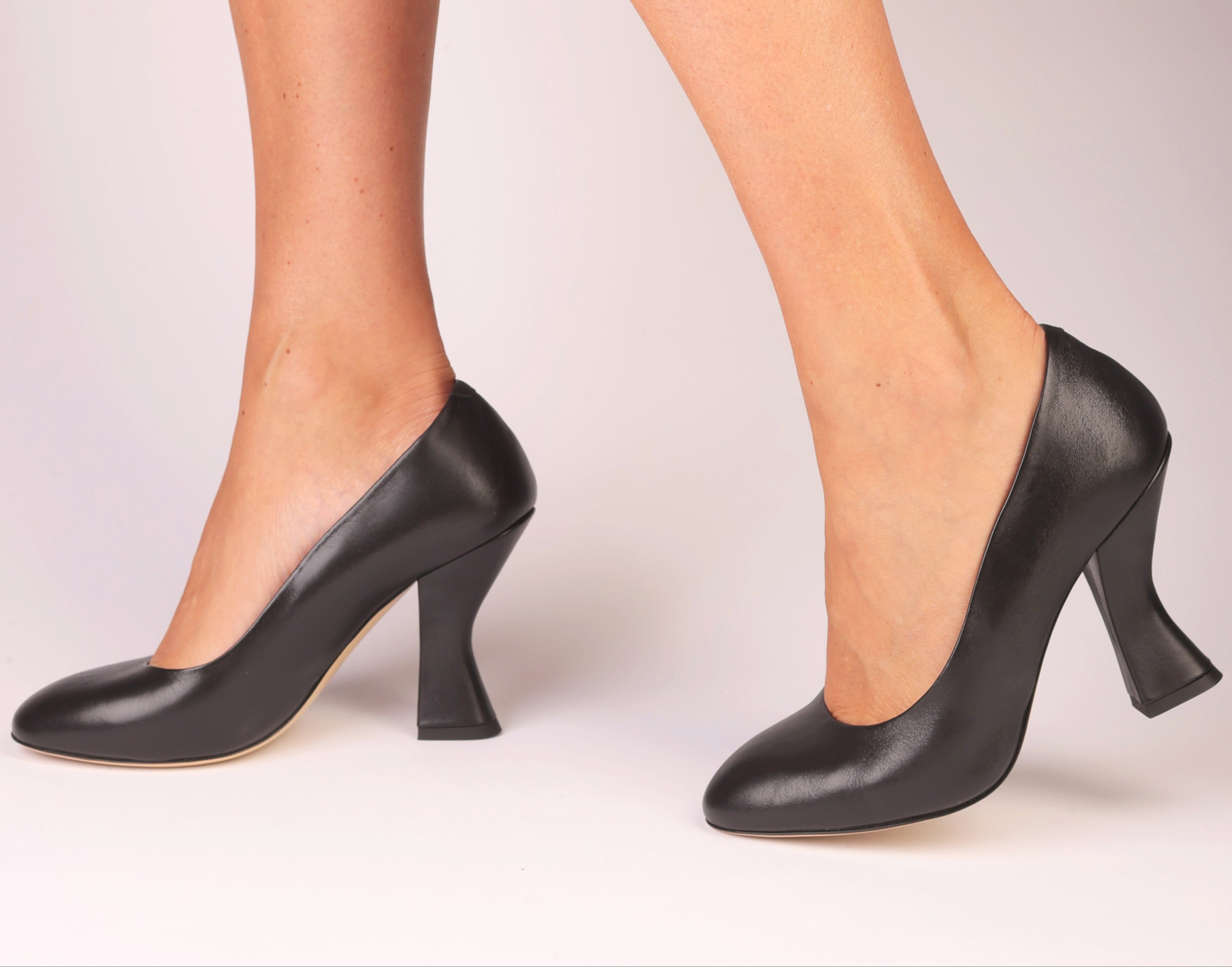 Midnight Muse | Black Nappa Pump