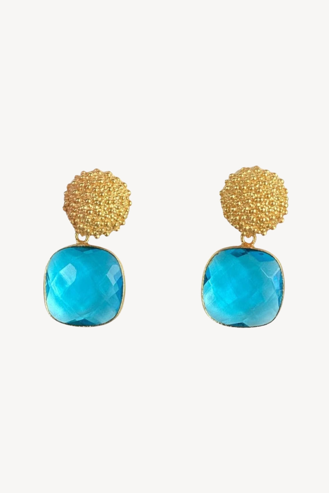 Abbott Blue Topaz Earrings