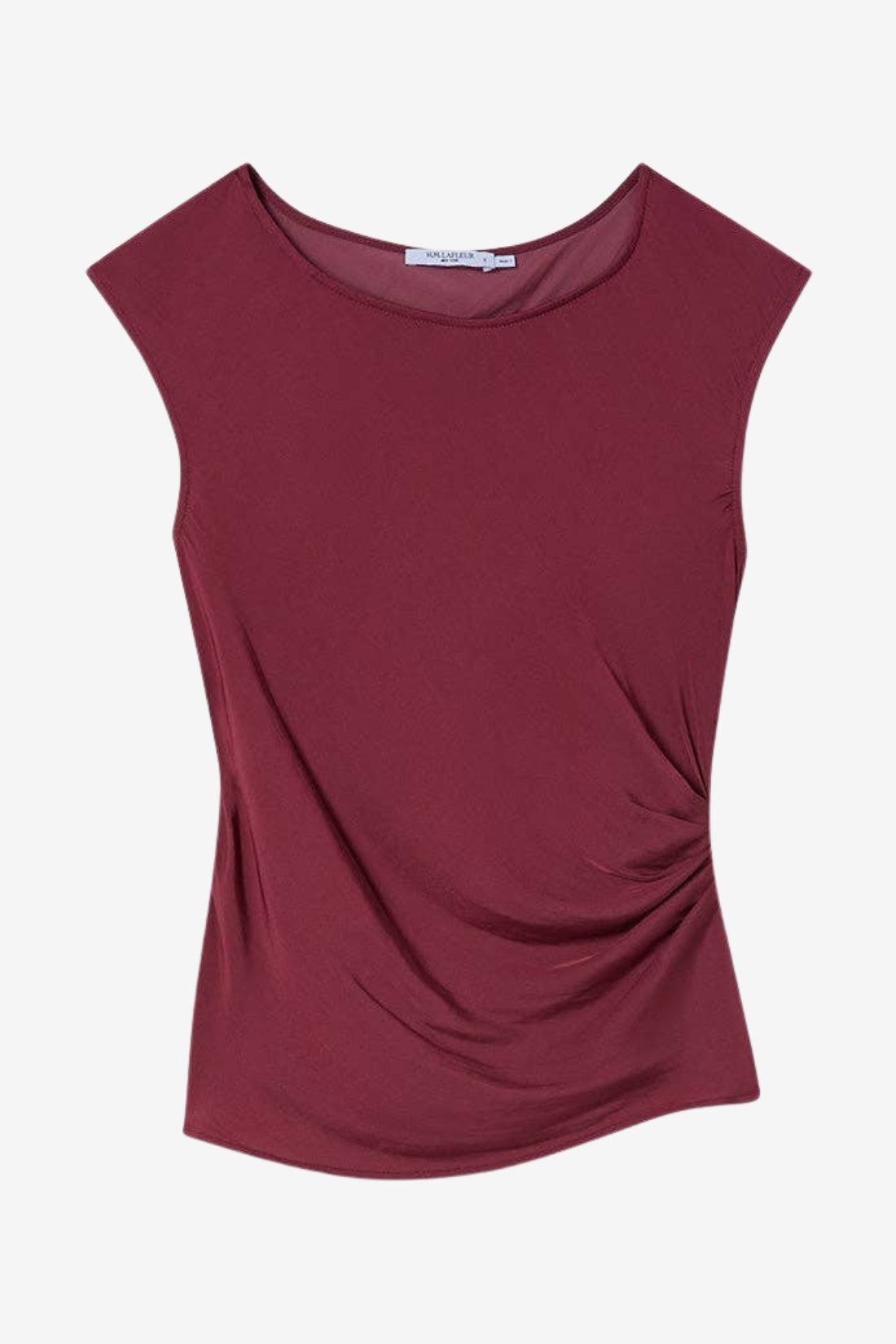 Brooke Definition Top - Eco Drape :: Port Wine