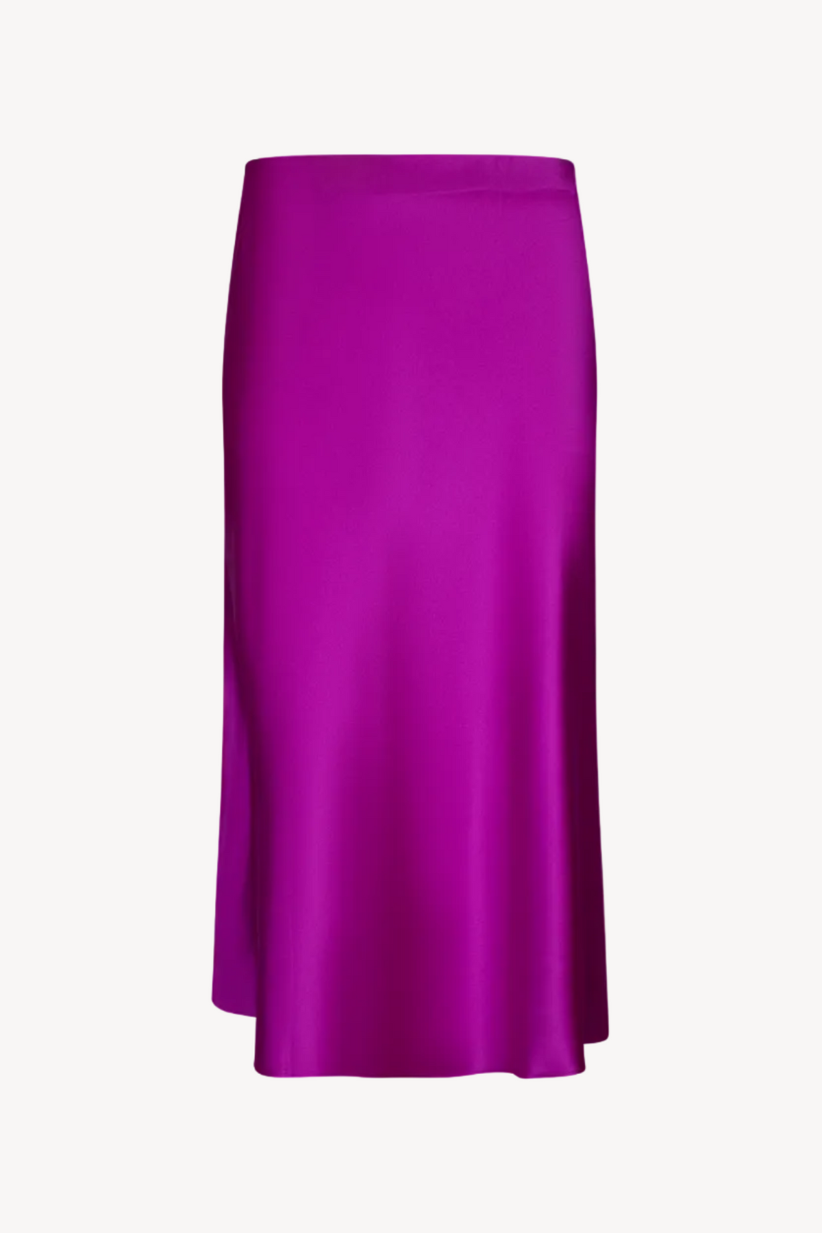 Purple skirt on a light gray background