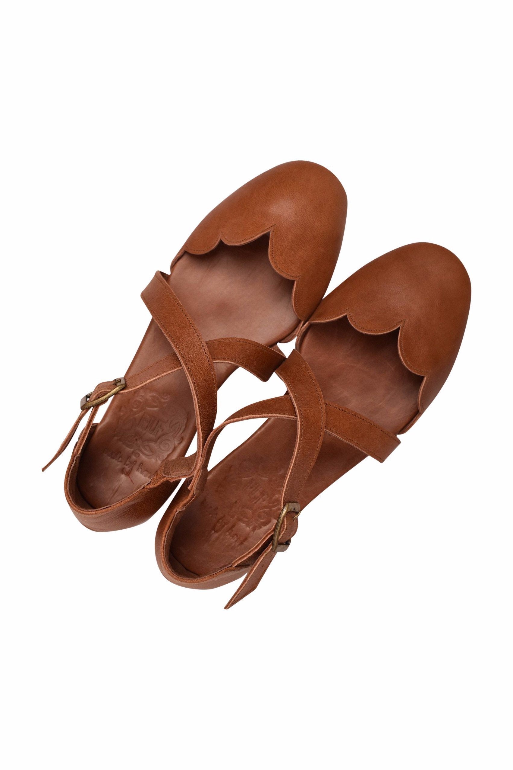 Mangrove Leather Flats-3