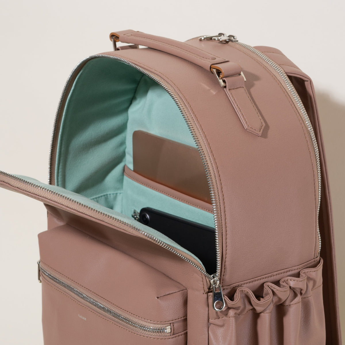 Gala Vegan Backpack | Dusty Rose display picture 2