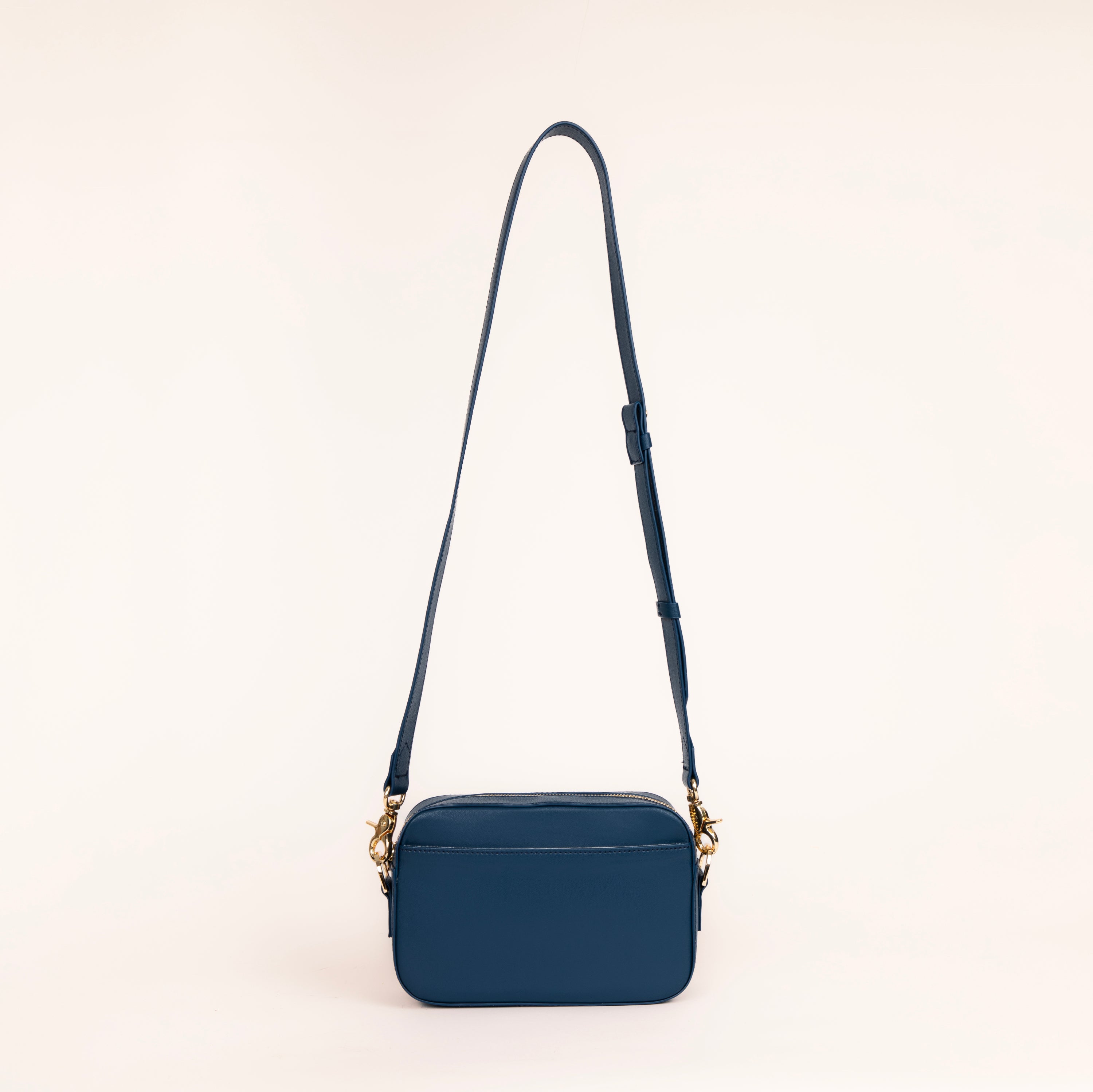 Gala Vegan Crossbody Camera Bag | Navy