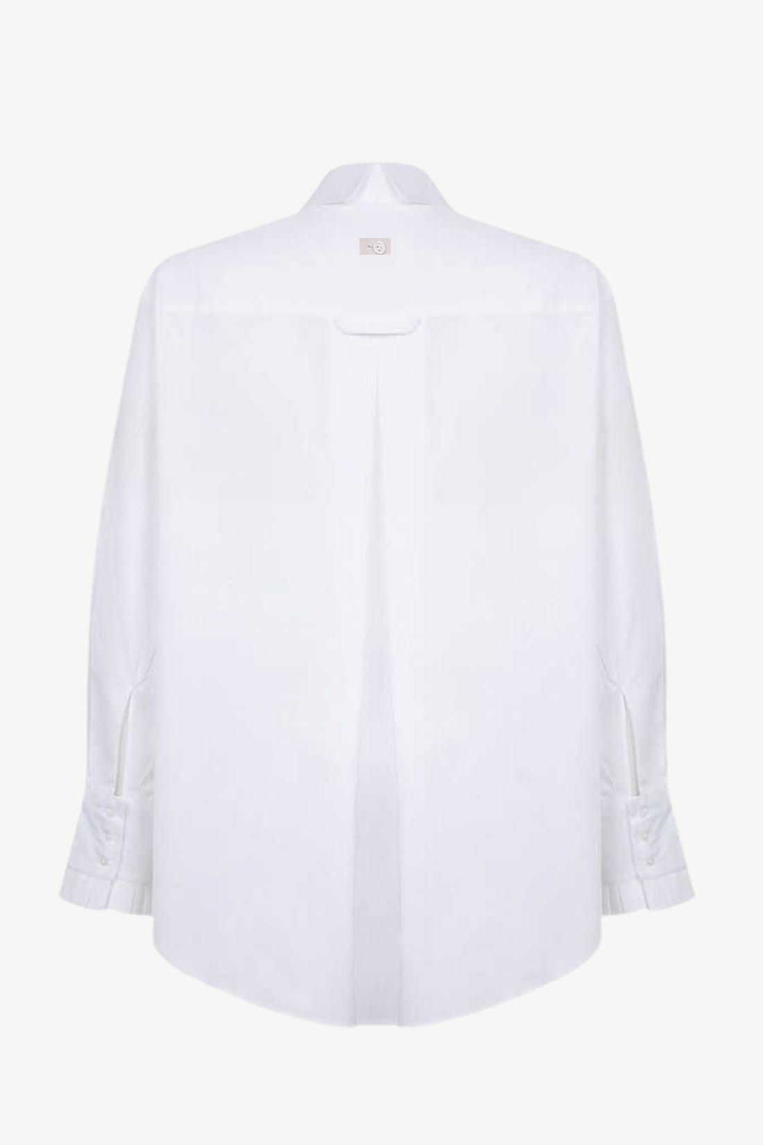 White shirt on a white background