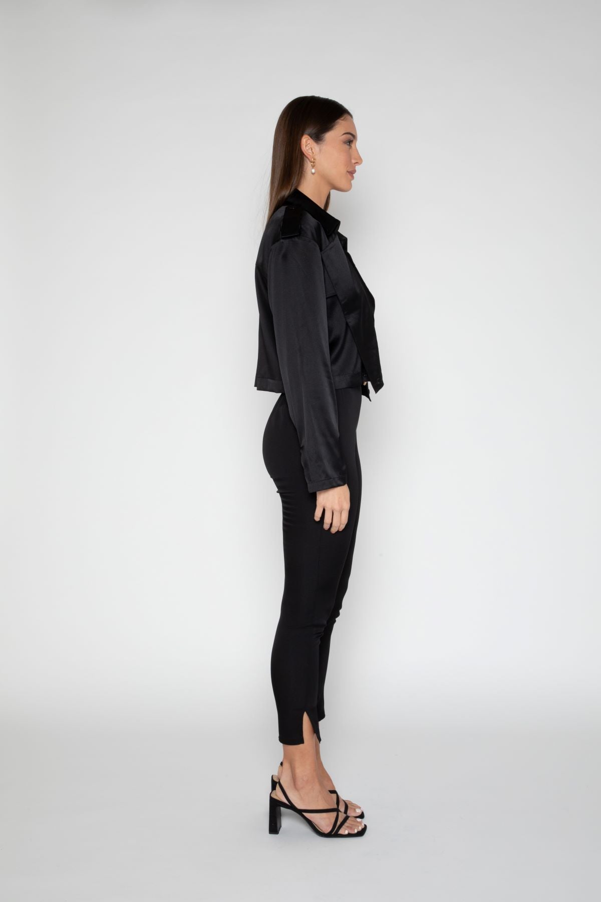 Kensington Trench Cropped