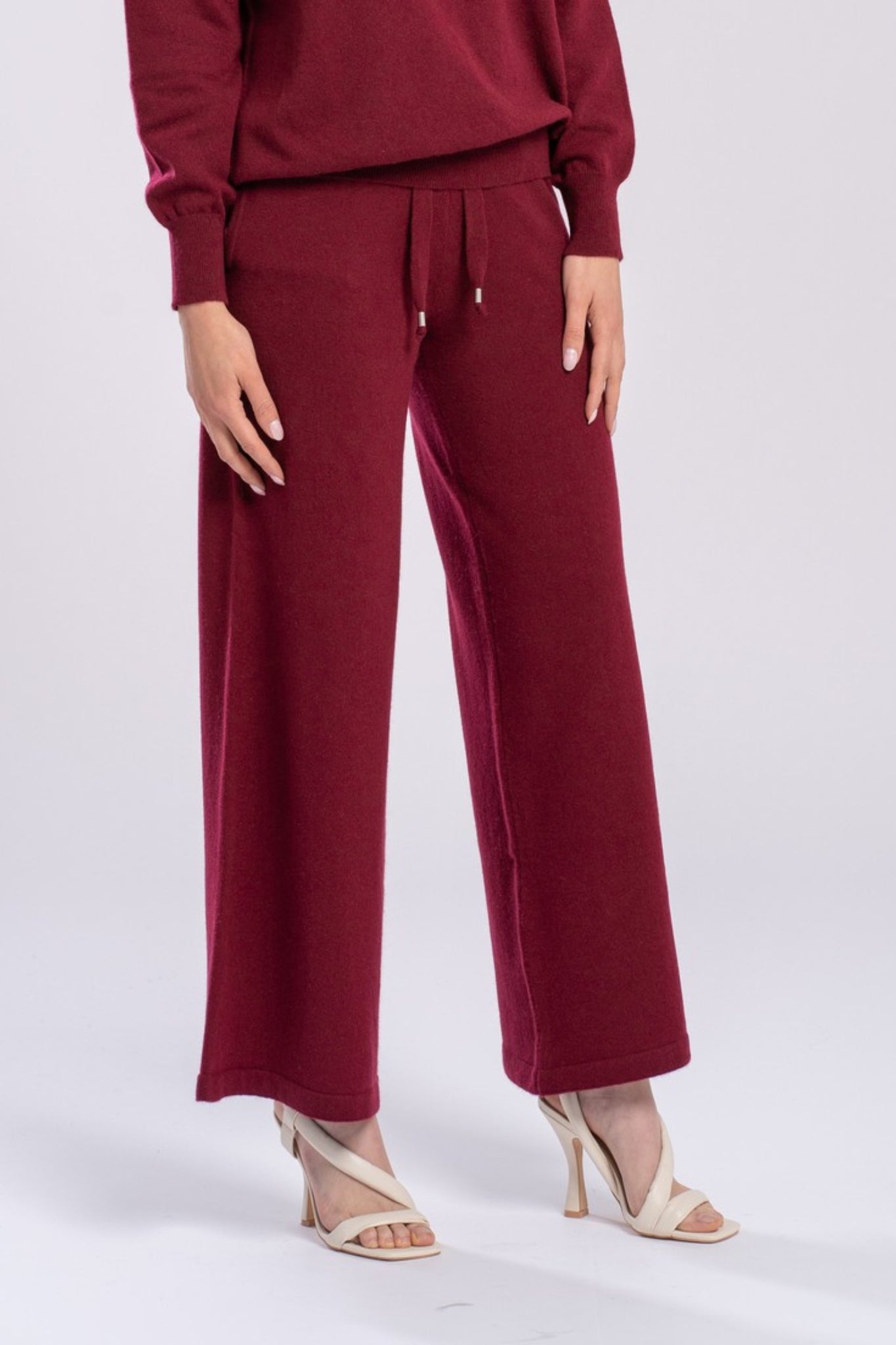 Lisa Cashmere Palazzo Pants