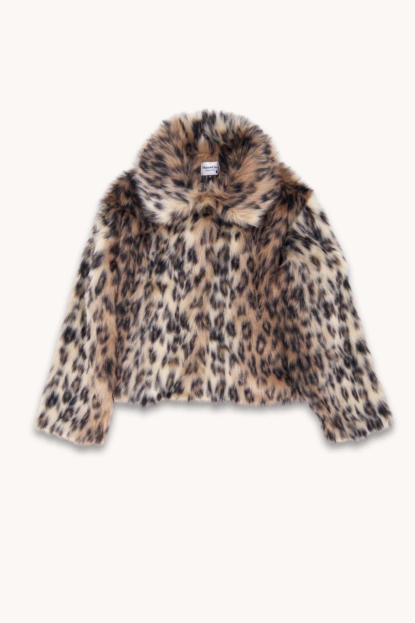 Lysie Leopard Faux-Fur Coat