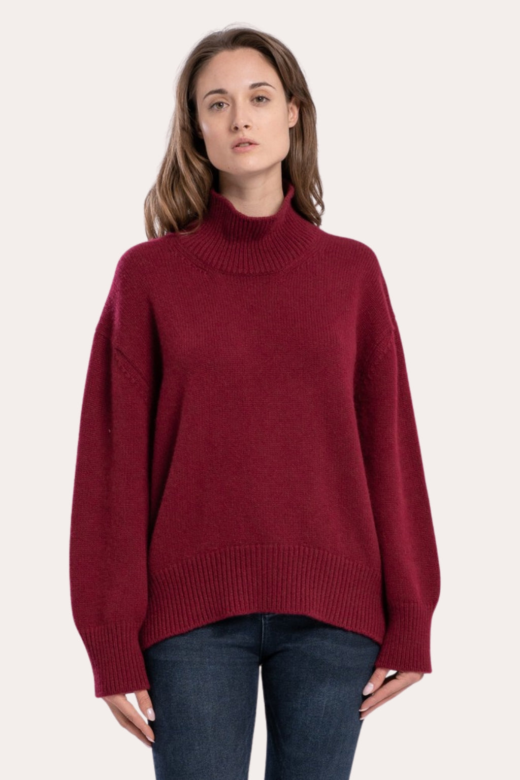 Vittoria Mouliné Turtleneck