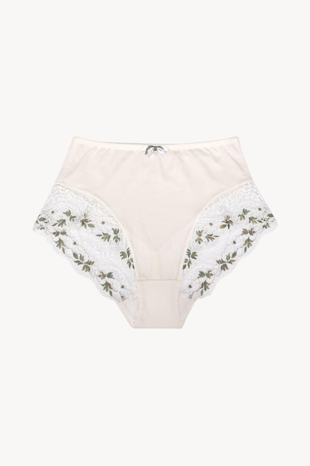 Nova High Waisted Silk & Organic Cotton Full Brief
