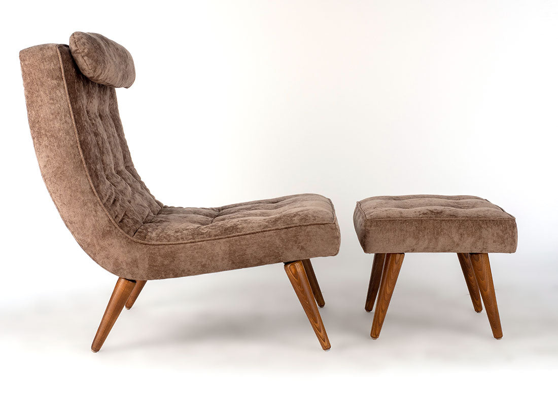 Lounge Chair and Ottoman | Martin Bark