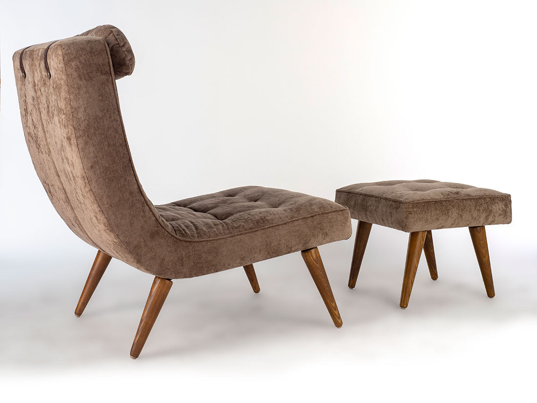 Lounge Chair and Ottoman | Martin Bark