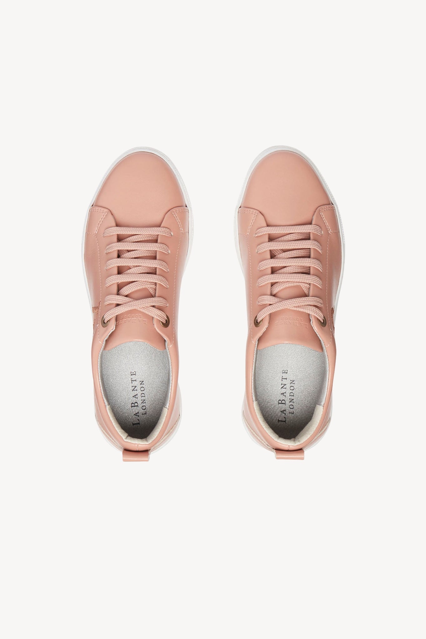 LB Nude Apple Leather Sneakers