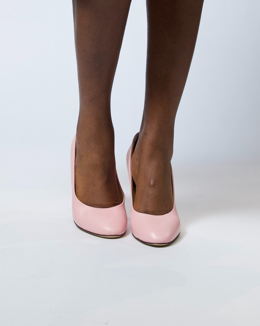 Rose Muse | Light Pink Nappa Pump