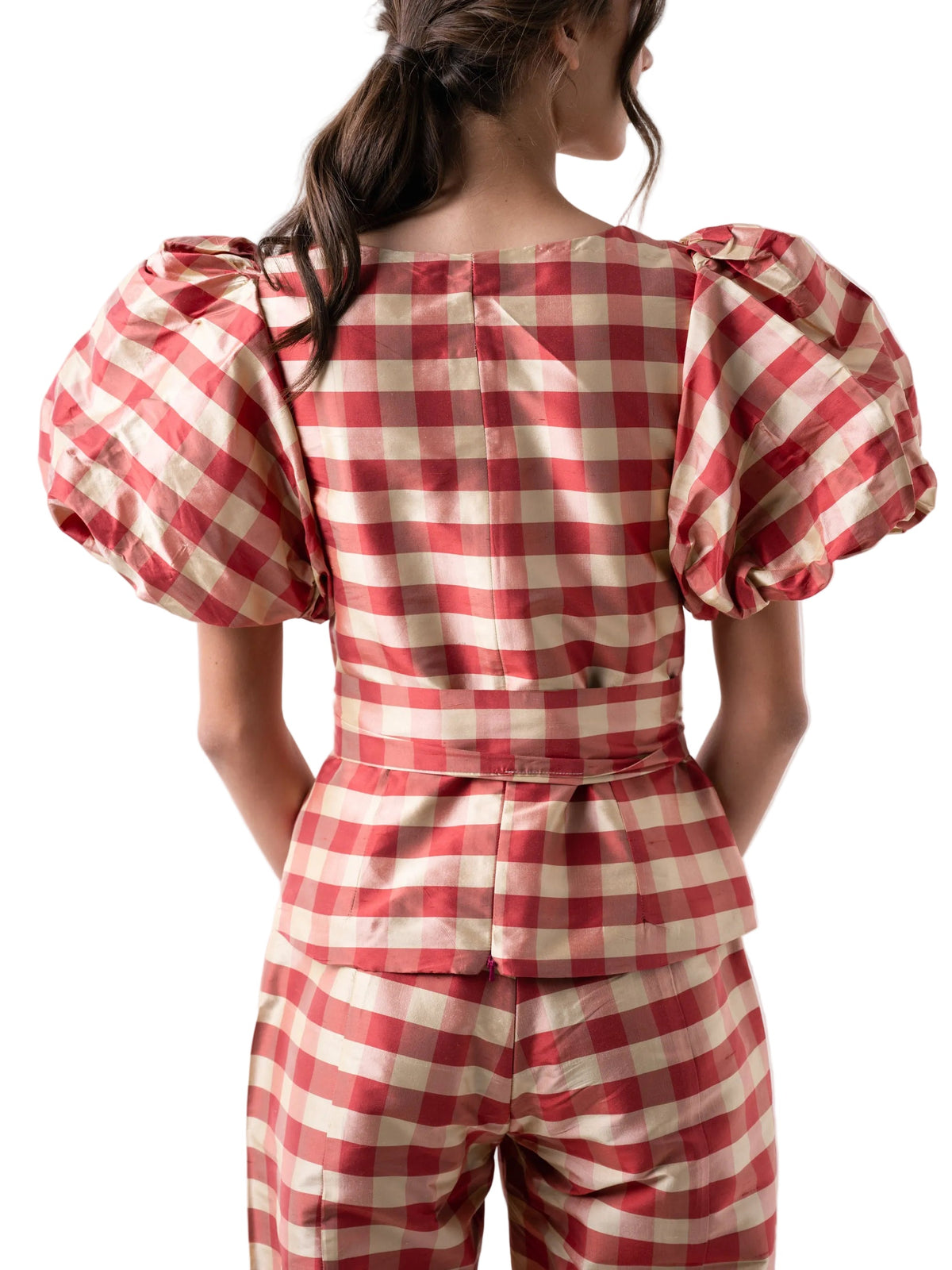 Scarlet Silk Top