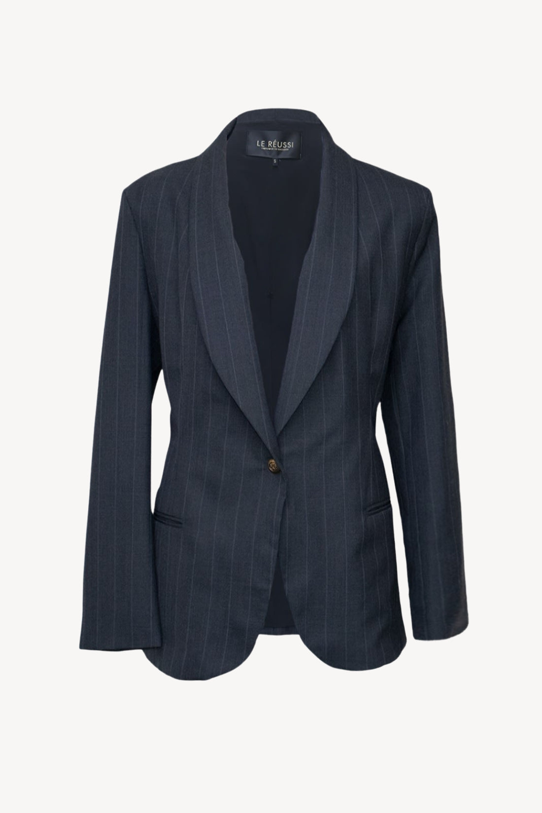 Shawl-Lapels Single-Breasted Blazer